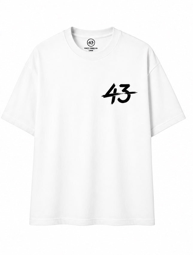 Impact over Income Tee (white)